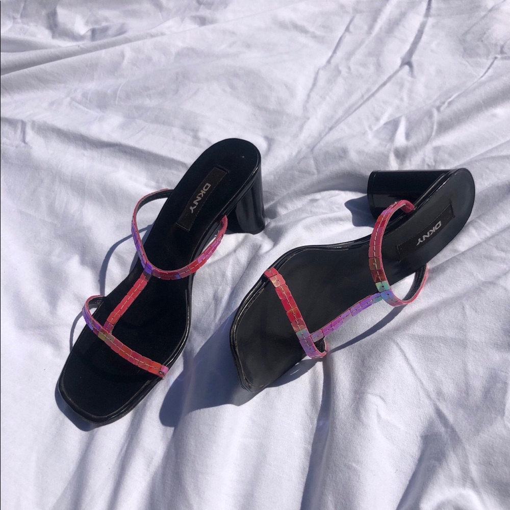 DKNY Sequin Sandals